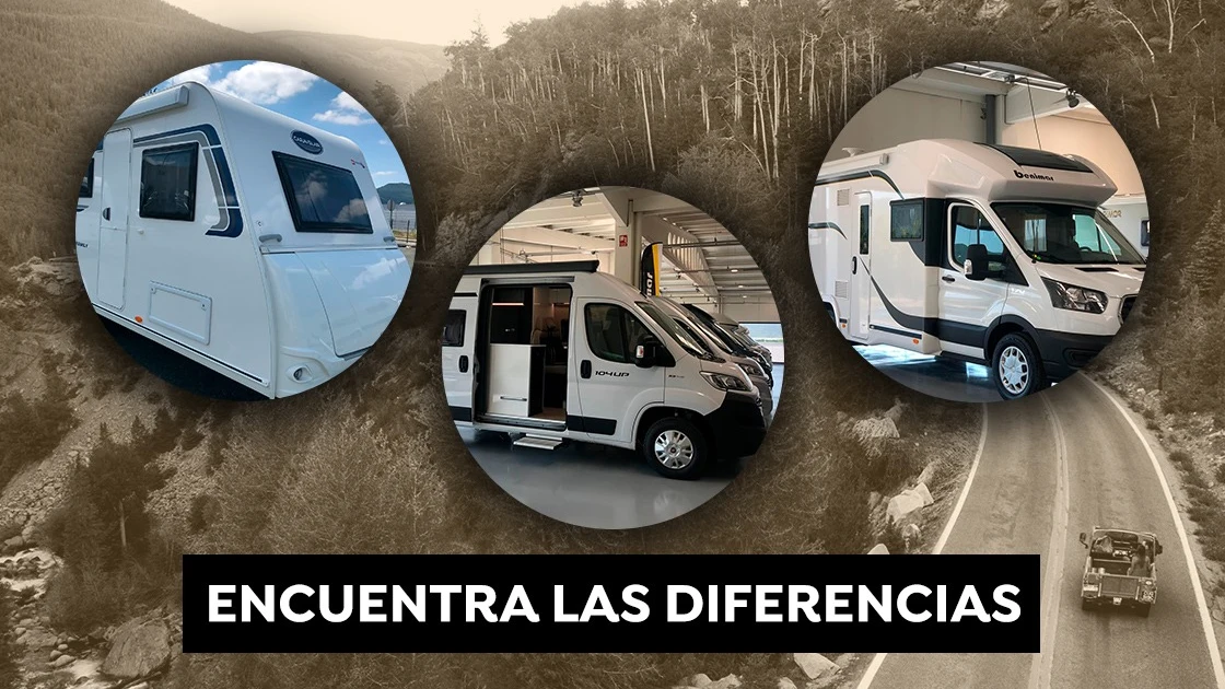 Gu&iacute;a del caravaning, diferencias entre autocaravana, caravana y c&aacute;mper