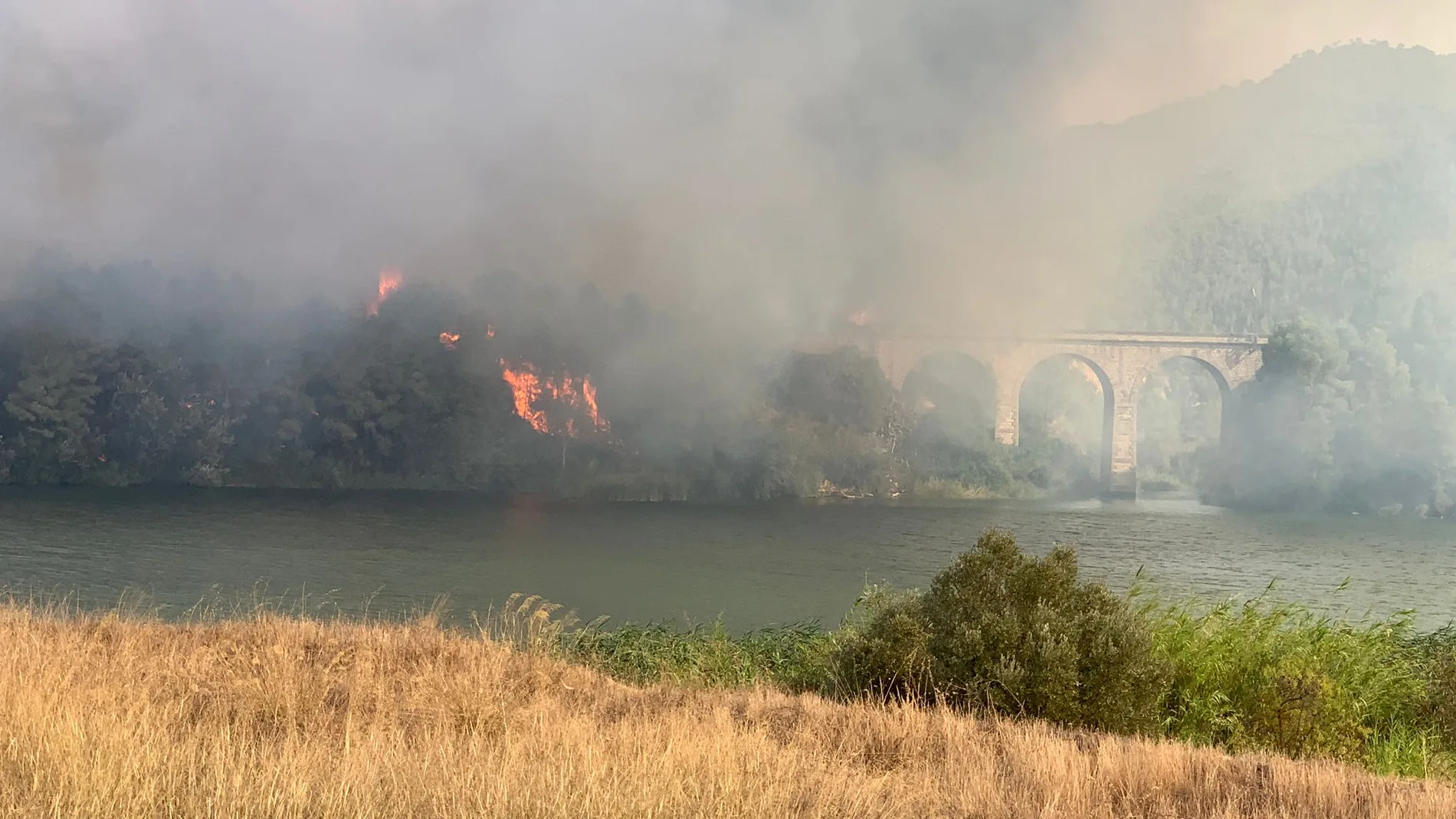 Incendio Tarragona