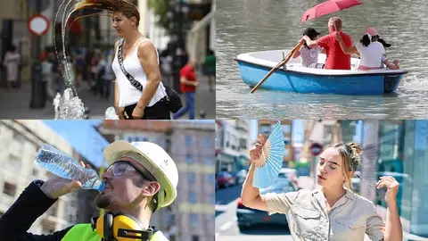 Así se extiende la ola de calor Ola de calor