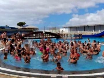 Fiesta sin medidas anti covid en Lanzarote