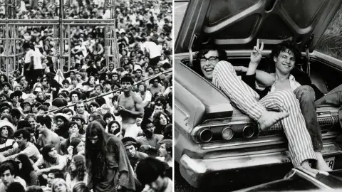 Festival de Woodstock, las imágenes y curiosidades que todavía sorprenden 52 años después Festival de Woodstock, las imágenes y curiosidades que todavía sorprenden 52 años después