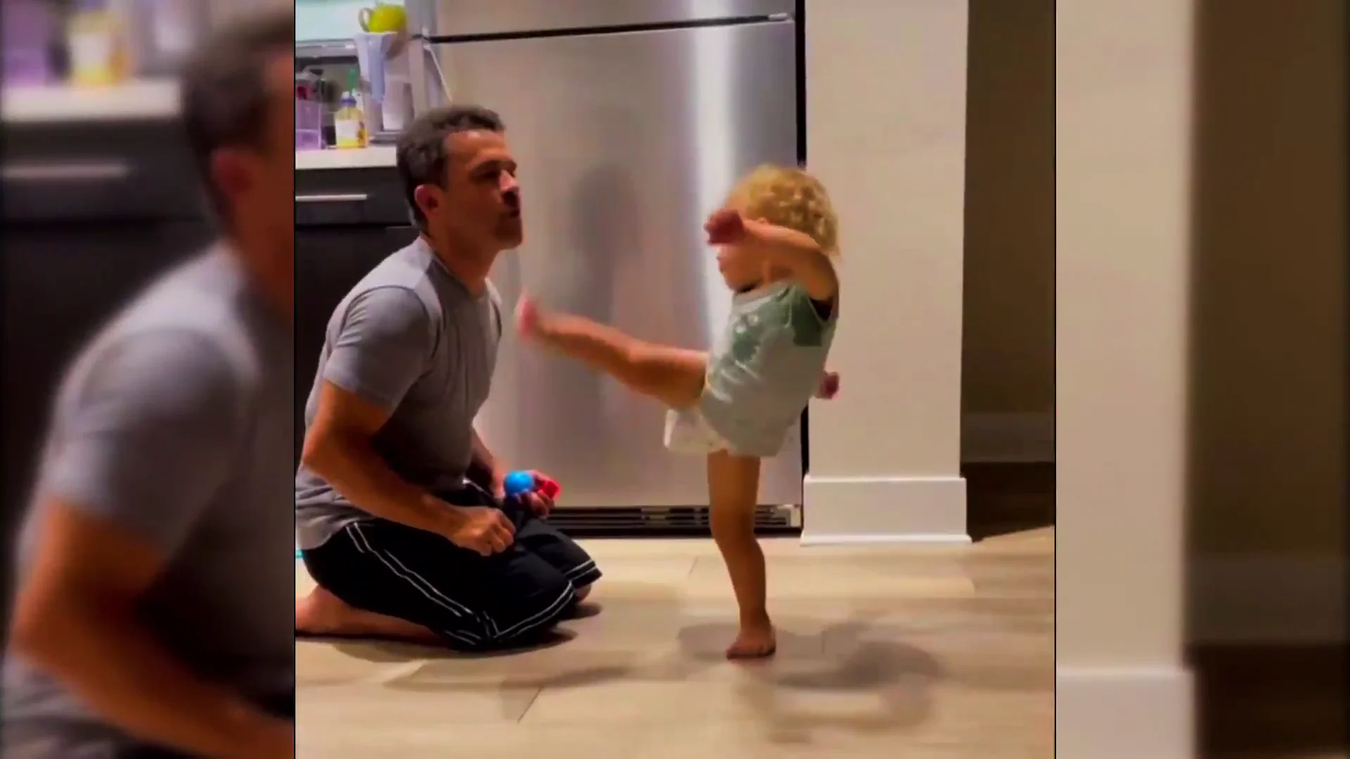 Así es Joshua, el bebé taekwondista de apenas dos años Así es Joshua, el bebé taekwondista de apenas dos años