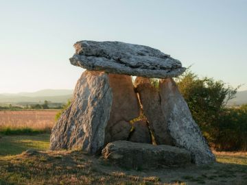 La ola de calor en Extremadura saca a la luz el 'Stonehenge español'