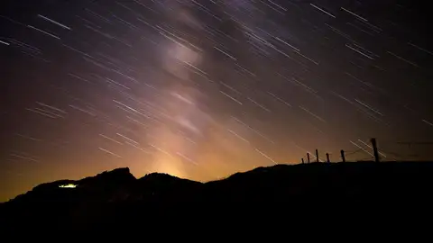 Vía Láctea, desde el pico Tres Mares Pico Tres Mares, Cantabria