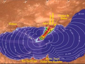 La falla de Averroes del Mar de Alborán podría generar tsunamis