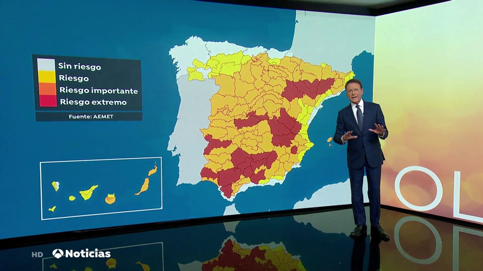 El chiste de Matías Prats con la ola de calor: 