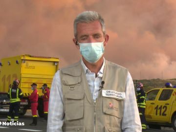 Francisco Hernández, delegado territorial de Ávila, sobre el incendio de Navalacruz: "Es uno de los peores incendios en la provincia"