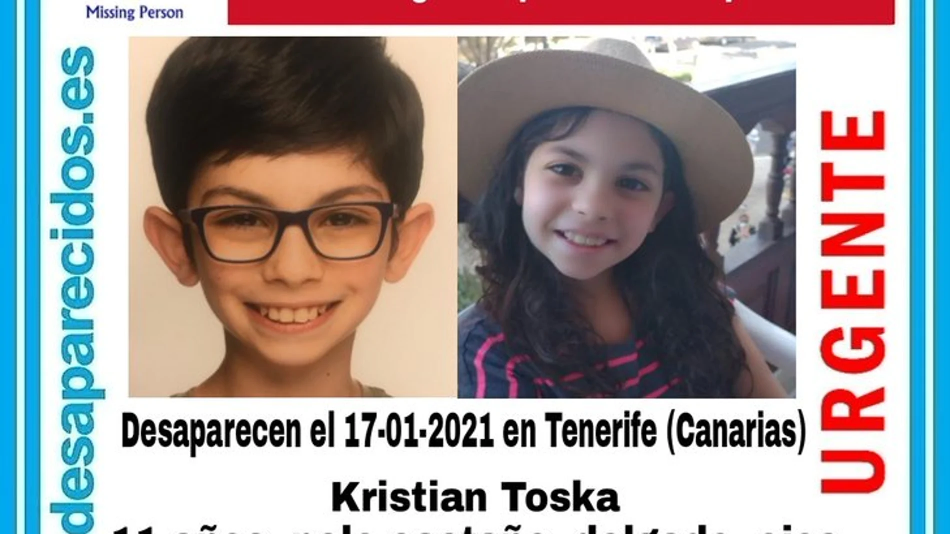 Buscan en Tenerife a dos hermanos presuntamente secuestrados por su padre en Alemania