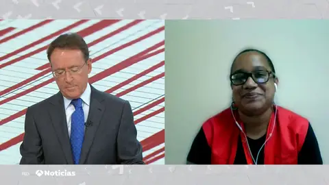 Bárbara Vallés, encargada de la ayuda de Cruz Roja en Haití: "Será necesario un nuevo plan de ayuda internacional" Bárbara Vallés, encargada de la ayuda de Cruz Roja en Haití: "Será necesario un nuevo plan de ayuda internacional"