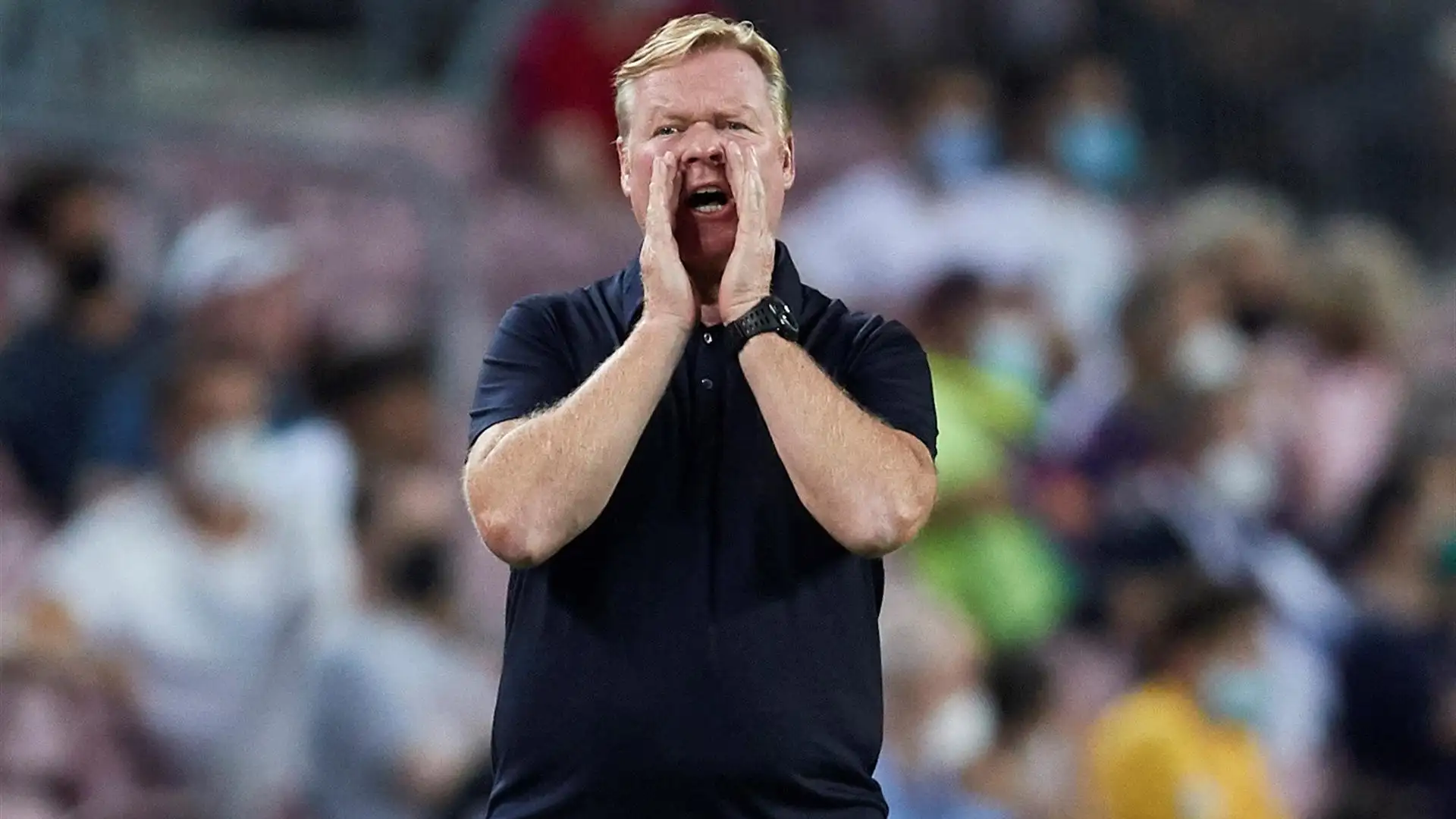 Koeman: "La primera media hora ha sido el mejor Barcelona en muchos años" Koeman: "La primera media hora ha sido el mejor Barcelona en muchos años"