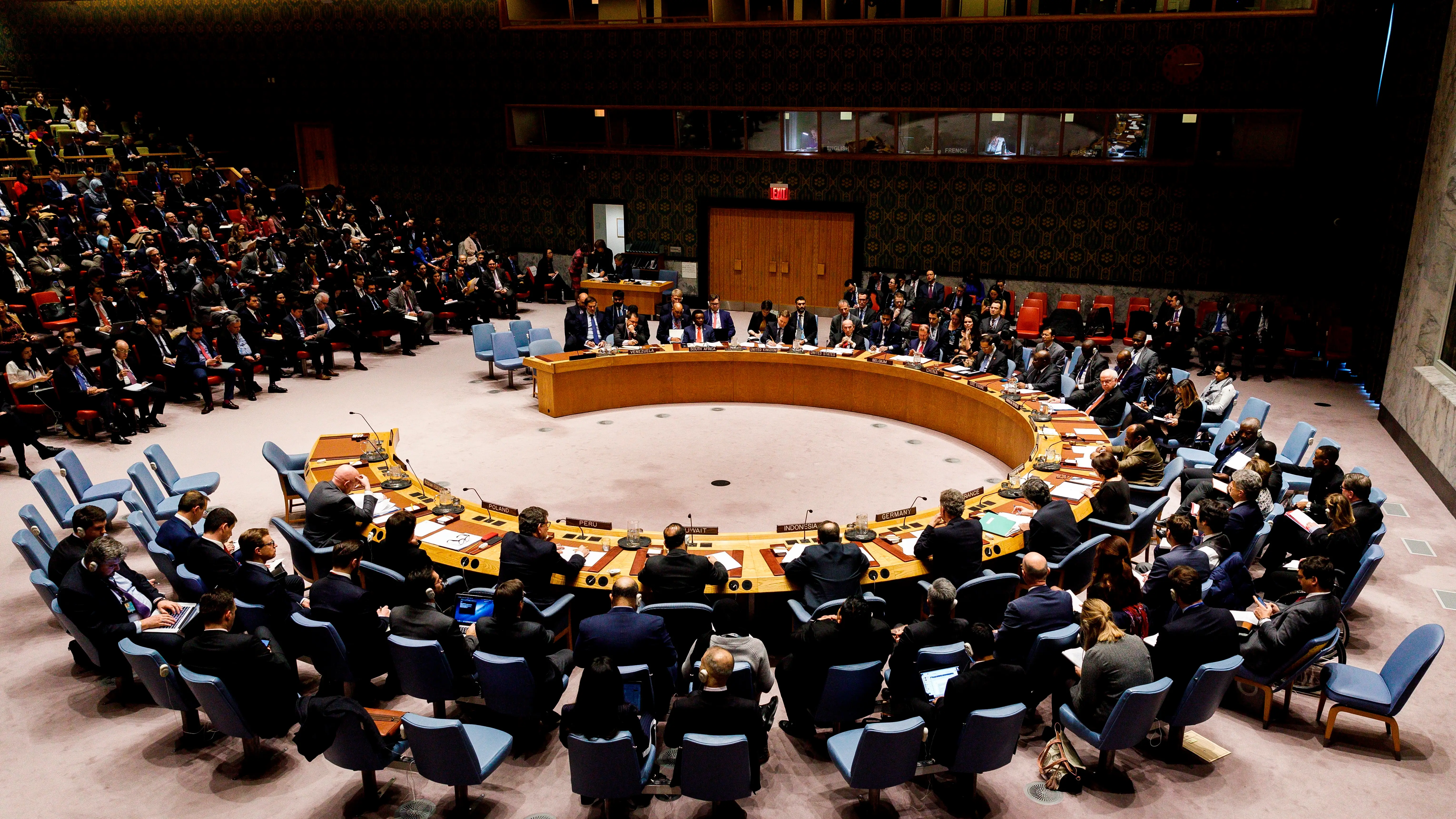 Reunión de urgencia en el Consejo de Seguridad de Naciones Unidas (ONU) Reunión de urgencia en el Consejo de Seguridad de Naciones Unidas (ONU)