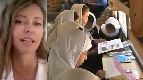 La corresponsal de guerra Pilar Cebrián explica qué supone para las mujeres la llegada de los talibán a Afganistán La corresponsal de guerra Pilar Cebrián explica qué supone para las mujeres la llegada de los talibán a Afganistán