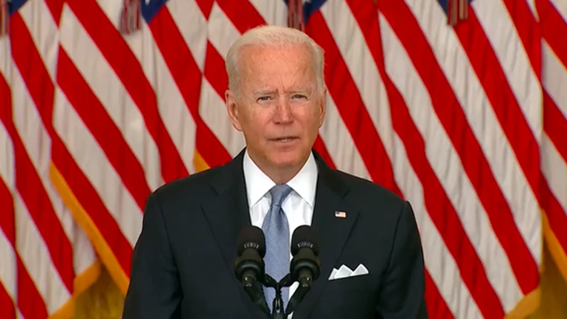 Joe Biden defiende la salida de las tropas de EEUU de Afganistán: "No íbamos a librar una guerra que no iban a luchar"