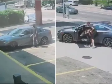 La sorpresa de un ladrón al descubrir que el dueño del coche que intentaba robar es un luchador de UFC La sorpresa de un ladrón al descubrir que el dueño del coche que intentaba robar es un luchador de UFC