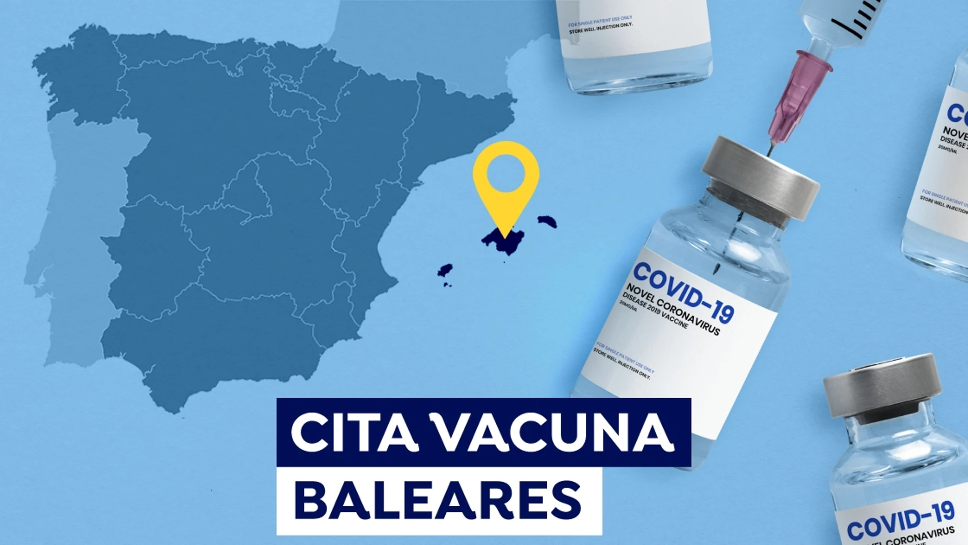 Cómo pedir cita para la vacuna covid en Baleares