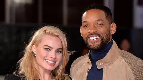 Margot Robbie y Will Smith Margot Robbie y Will Smith