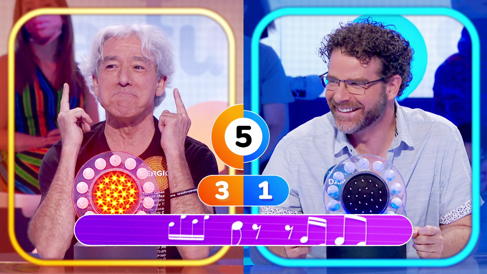 &iexcl;Por si cuela! Sergio Pazos se la juega invent&aacute;ndose una canci&oacute;n en &lsquo;La pista&rsquo; 