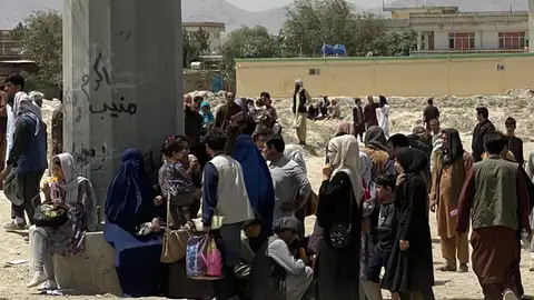 El terror de un intérprete ante la llegada de los talibanes El terror de un intérprete ante la llegada de los talibanes