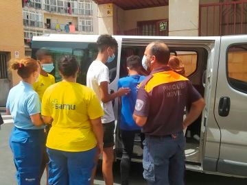 Cinco menores se dirigen a los juzgados de Ceuta para solicitar el "habeas corpus" 