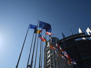 Vista exterior del Parlamento Europeo