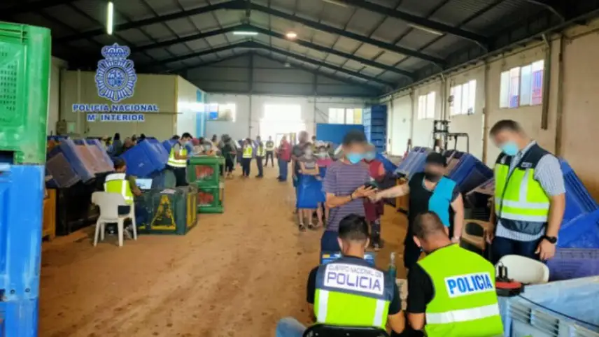 Inspeccionan a una misma empresa hortofrut&iacute;cola dos veces en menos de un mes por explotar a sus trabajadores