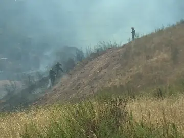 Un incendio en el Algarve quema 9.000 hectáreas, obliga a evacuar a 81 personas y corta la autopista con España Un incendio en el Algarve quema 9.000 hectáreas, obliga a evacuar a 81 personas y corta la autopista con España