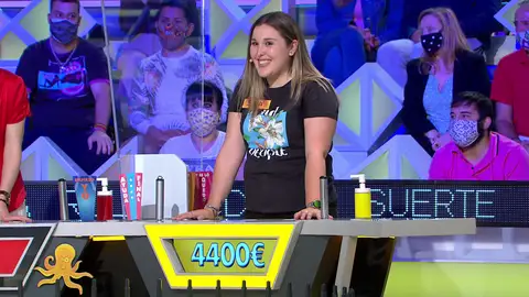 ¡Un panel de 4.400 euros! Jorge Fernández se rinde ante la maestría de Sara en ‘La ruleta de la suerte’ ¡Un panel de 4.400 euros! Jorge Fernández se rinde ante la maestría de Sara en ‘La ruleta de la suerte’