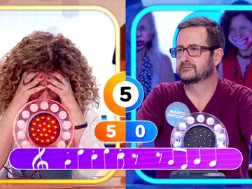 Concentración máxima de Sofía para ganar a Marco Antonio en ‘La Pista’: “La conozco” Concentración máxima de Sofía para ganar a Marco Antonio en ‘La Pista’: “La conozco”