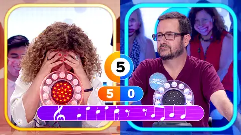 Concentración máxima de Sofía para ganar a Marco Antonio en ‘La Pista’: “La conozco” Concentración máxima de Sofía para ganar a Marco Antonio en ‘La Pista’: “La conozco”