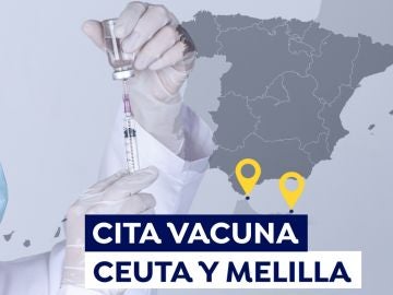 Cómo pedir cita para la vacuna del covid en Ceuta y Melilla