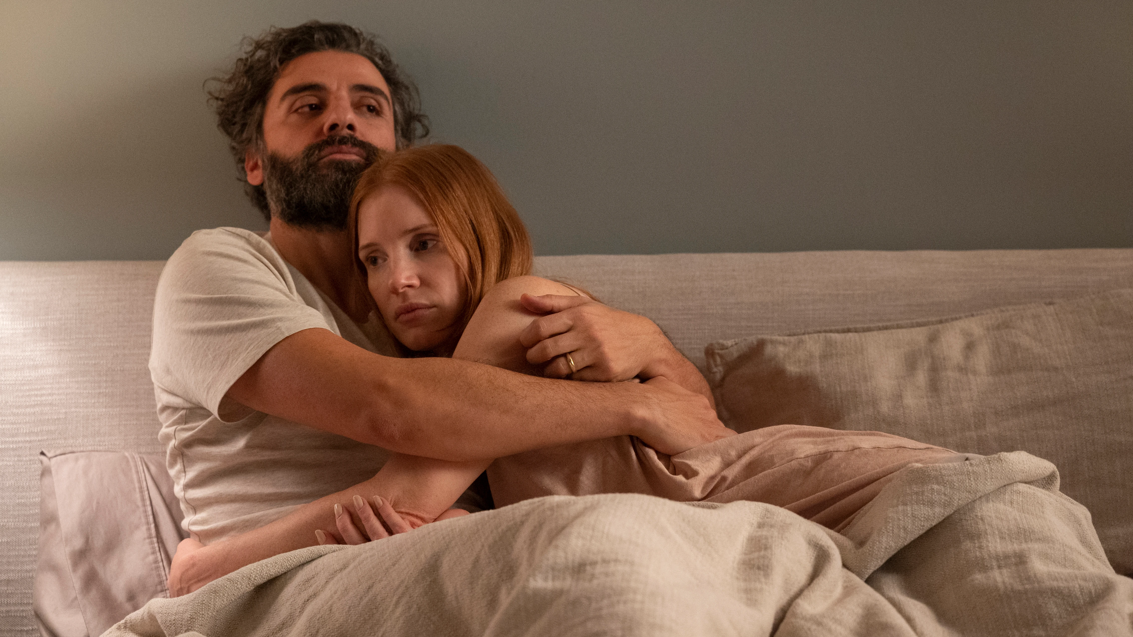 Oscar Isaac y Jessica Chastain en 'Secretos de matrimonio' Oscar Isaac y Jessica Chastain en 'Secretos de matrimonio'