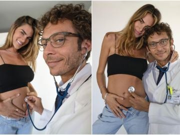 Valentino Rossi anuncia que va a ser padre al más puro estilo 'Il Dottore'