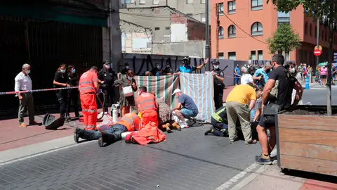 Un muerto y cinco heridos en un atropello múltiple en Ponferrada Un muerto y cinco heridos en un atropello múltiple en Ponferrada