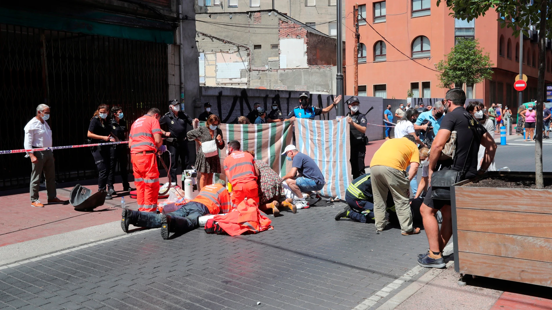 Un muerto y cinco heridos en un atropello múltiple en Ponferrada