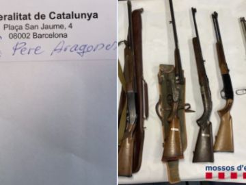 Detenido un hombre por enviar cartas amenazantes al presidente de la Generalitat, Pere Aragonés