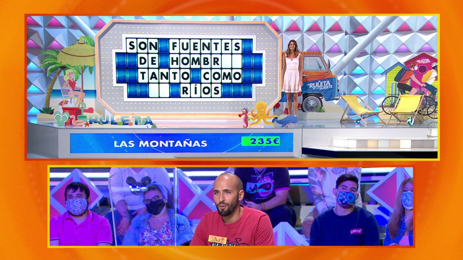 El mosqueo de Jorge Fernández con dos concursantes: 