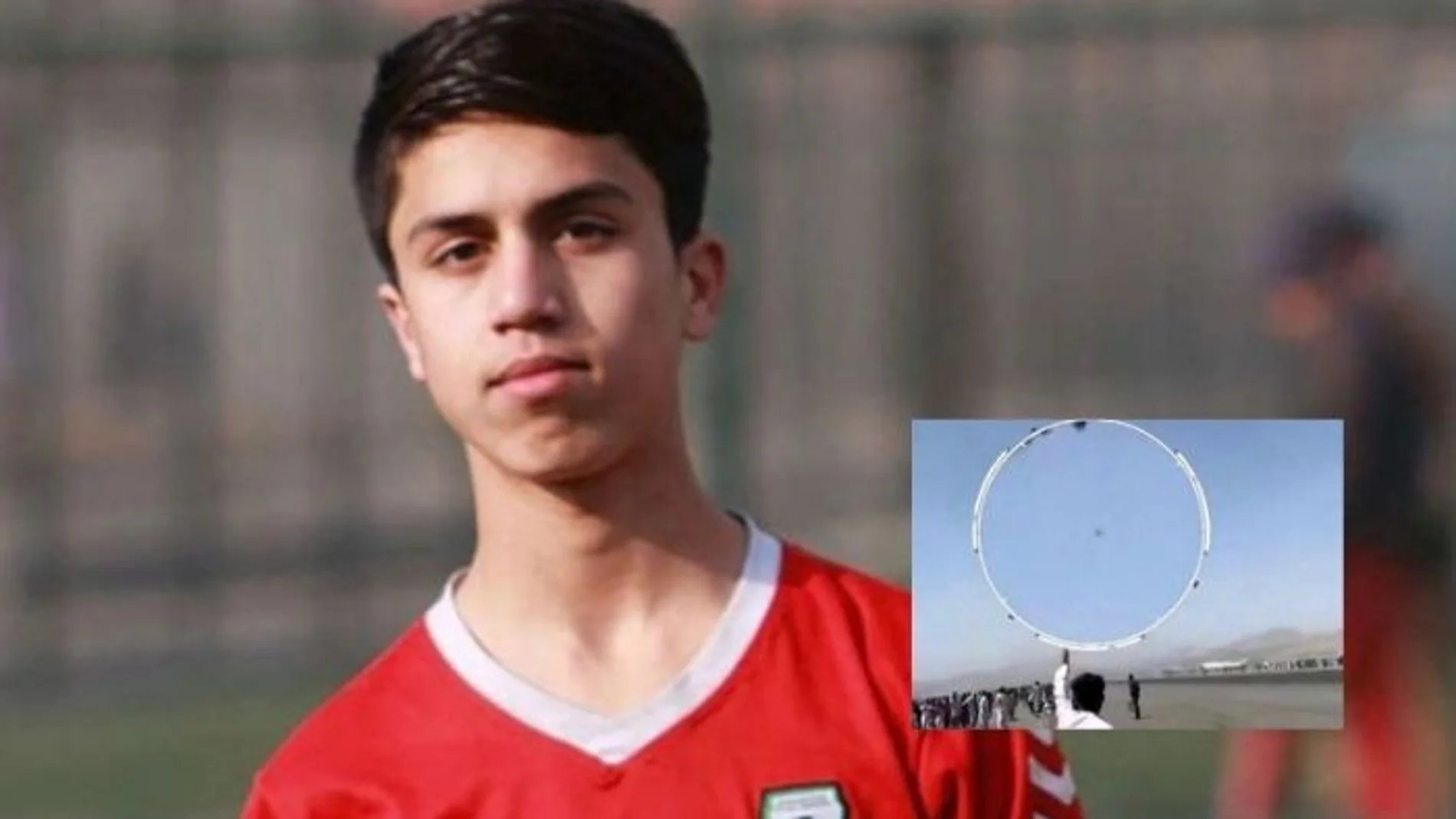 Muere un joven futbolista afgano al caer de un avión en su intento por huir de Kabul