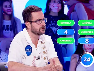 ¡Por una! Marco Antonio se queda a una palabra de hacer pleno en el ‘¿Dónde están?’ ¡Por una! Marco Antonio se queda a una palabra de hacer pleno en el ‘¿Dónde están?’