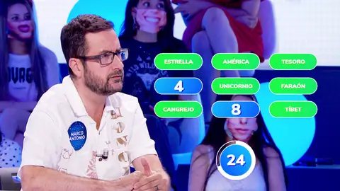 ¡Por una! Marco Antonio se queda a una palabra de hacer pleno en el ‘¿Dónde están?’ ¡Por una! Marco Antonio se queda a una palabra de hacer pleno en el ‘¿Dónde están?’