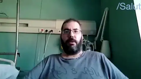 Albert, de 33 años, lanza un mensaje de concienciación sobre el coronavirus tras 98 días en la UCI Albert, de 33 años, lanza un mensaje de concienciación sobre el coronavirus tras 98 días en la UCI