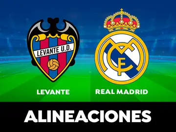 Alineación OFICIAL del Real Madrid contra el Levante en el partido de hoy de LaLiga Alineación OFICIAL del Real Madrid contra el Levante en el partido de hoy de LaLiga