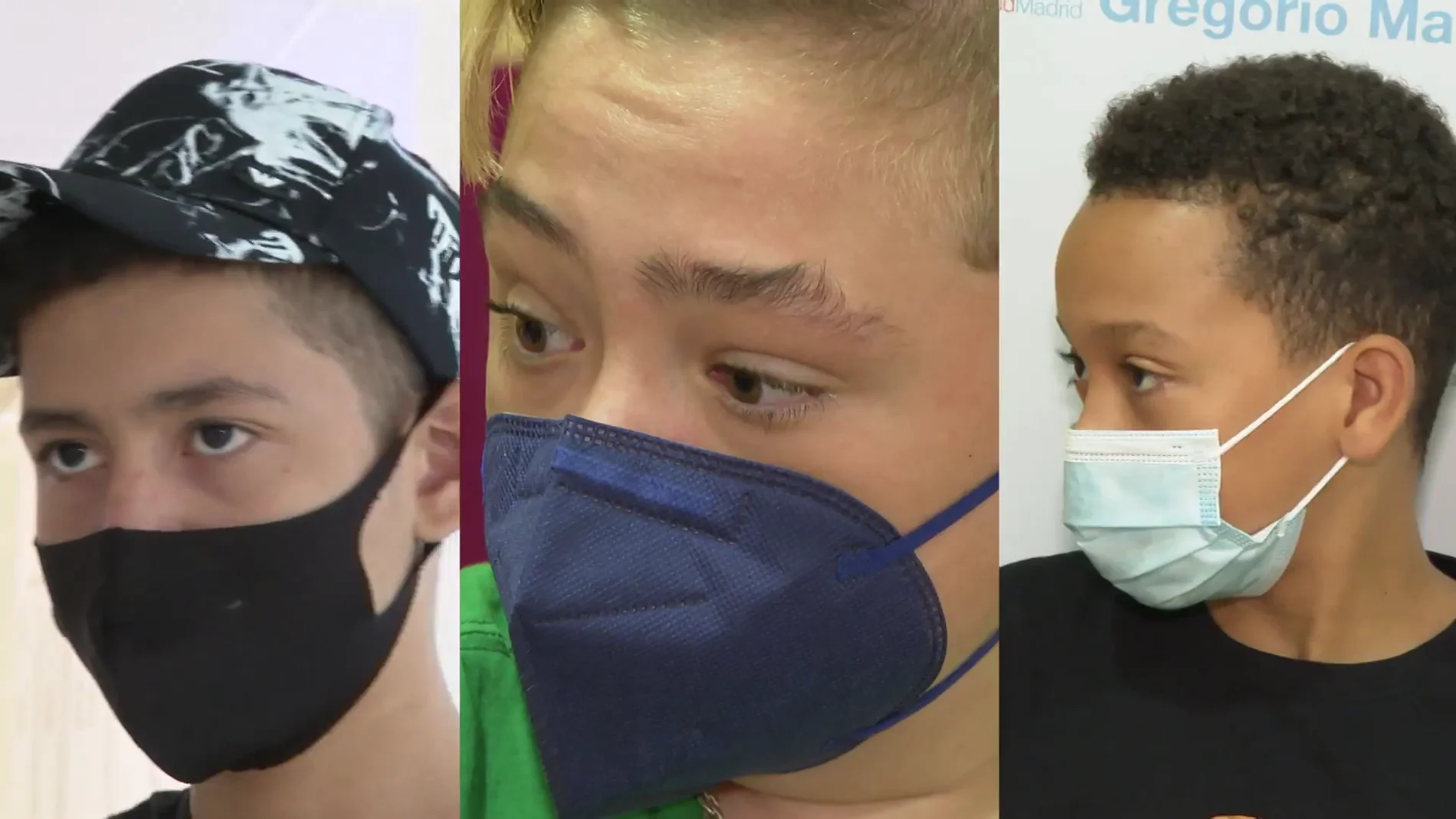 Hugo, Jesús y Romeo, 3 adolescentes de riesgo cuya vida puede empezar a cambiar gracias a la vacuna contra la Covid-19