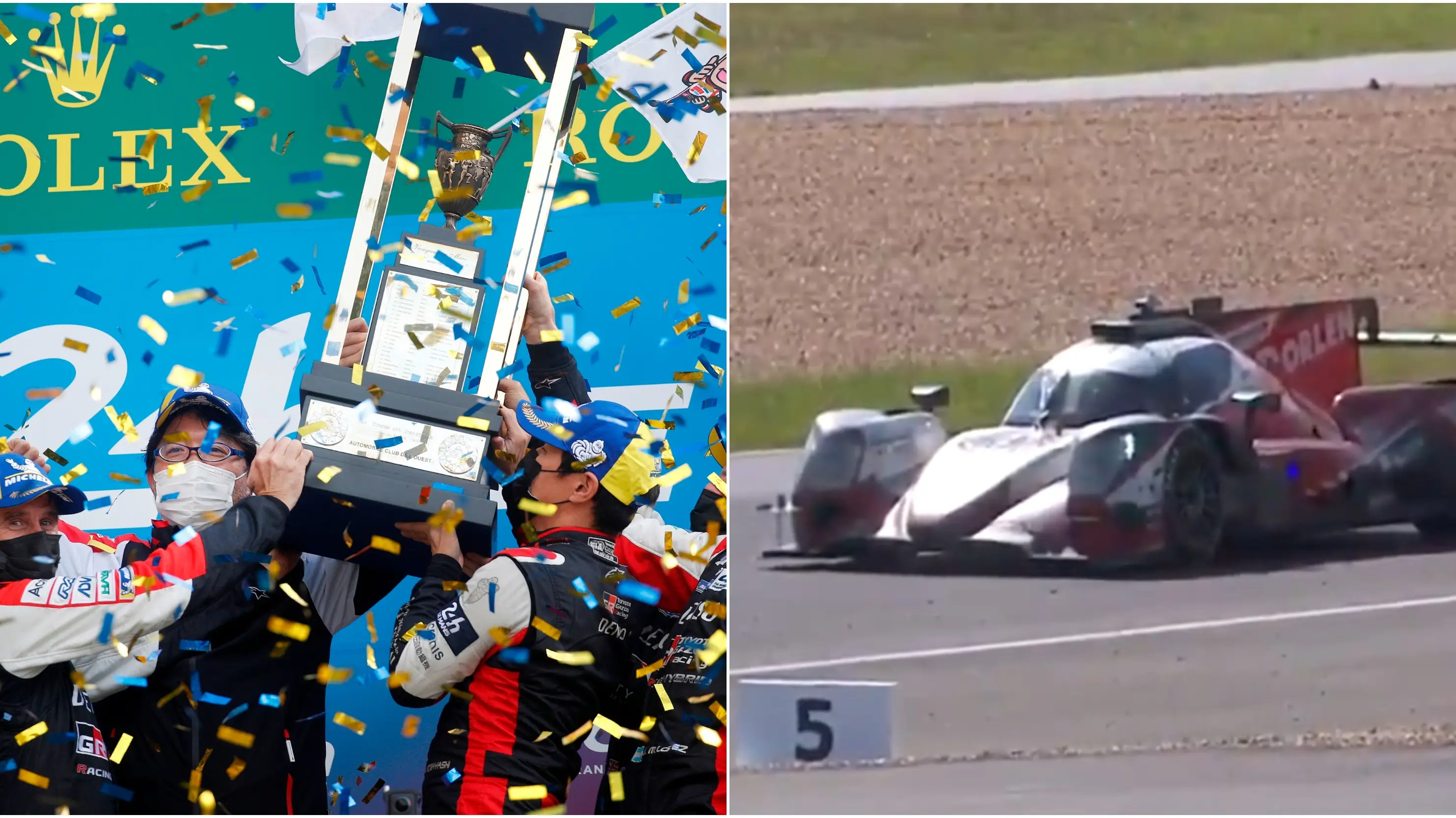 Robert Kubica pierde la victoria en la última vuelta en las 24 horas de Le Mans y el Toyota 7 lo aprovecha Robert Kubica pierde la victoria en la última vuelta en las 24 horas de Le Mans y el Toyota 7 lo aprovecha