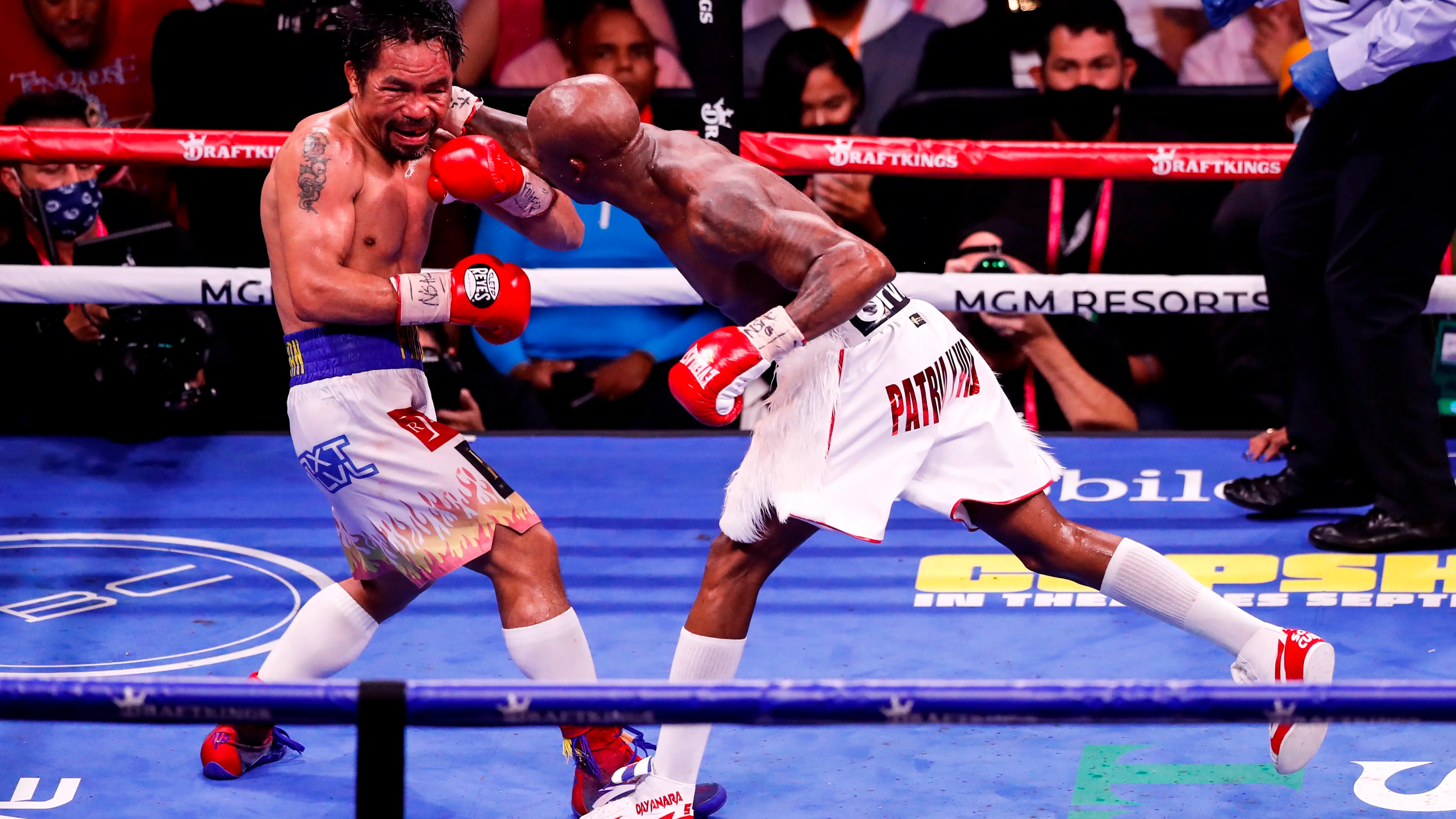 Manny Pacquiao y Yordenis Ugás Manny Pacquiao y Yordenis Ugás