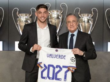 Fede Valverde renueva con el Real Madrid hasta 2027