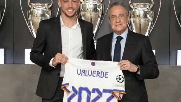 Fede Valverde renueva con el Real Madrid hasta 2027 Fede Valverde renueva con el Real Madrid hasta 2027