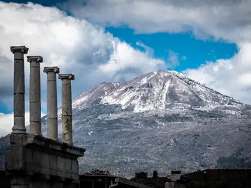 Imagen del monte Vesubio Imagen del monte Vesubio