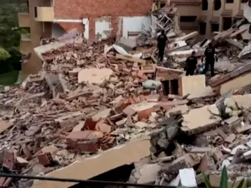 Derrumbe de un edificio Derrumbe de un edificio