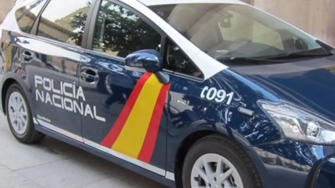 Coche patrulla de la Polic&iacute;a Nacional
