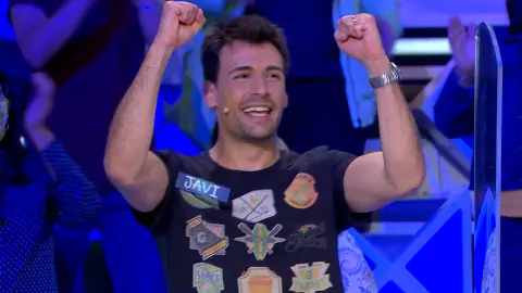 La imparable escalada de Javi hasta el bote: “¡Muchas gracias, público!” La imparable escalada de Javi hasta el bote: “¡Muchas gracias, público!”